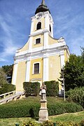Budakeszi, Nepomuki Szent János-szobor 2020 01